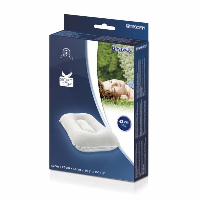 ⁦Oreiller Gonflable Confortable de Camping et Voyage⁩ - الصورة ⁦4⁩