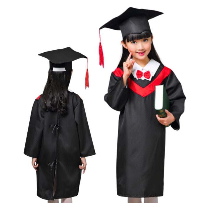 Tenue de Graduation pour Enfants  5-7 ans