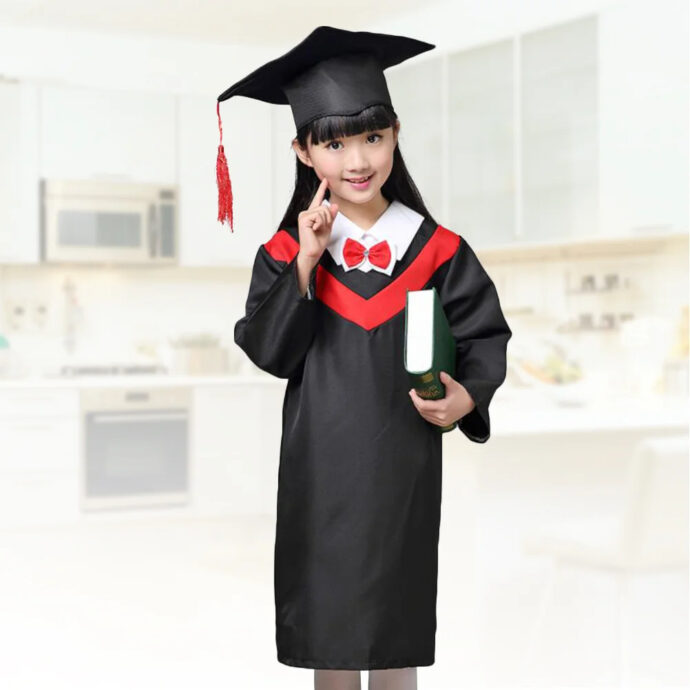 ⁦Tenue de Graduation pour Enfants  5-7 ans⁩ - الصورة ⁦3⁩