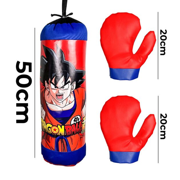 Ensemble de sac de boxe pour enfants Dragon Ball