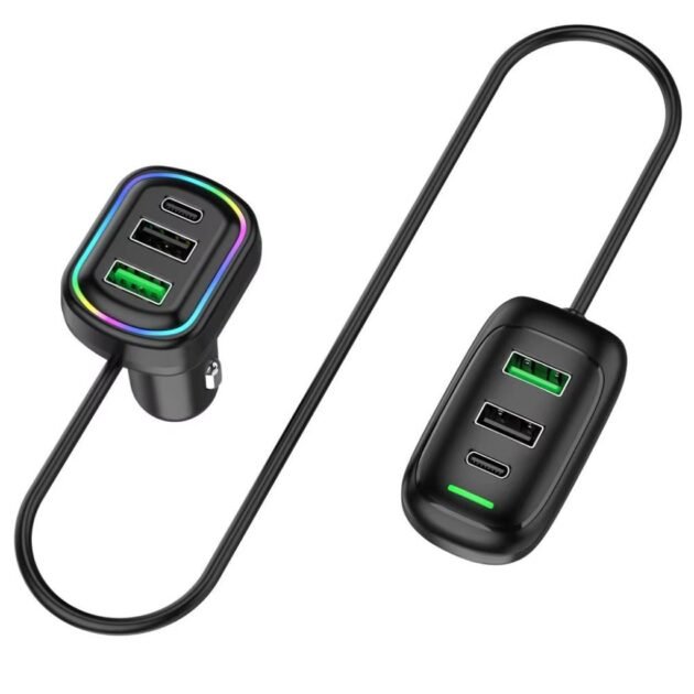Chargeur Voiture 6 Ports USB Type-C rapide et efficace
