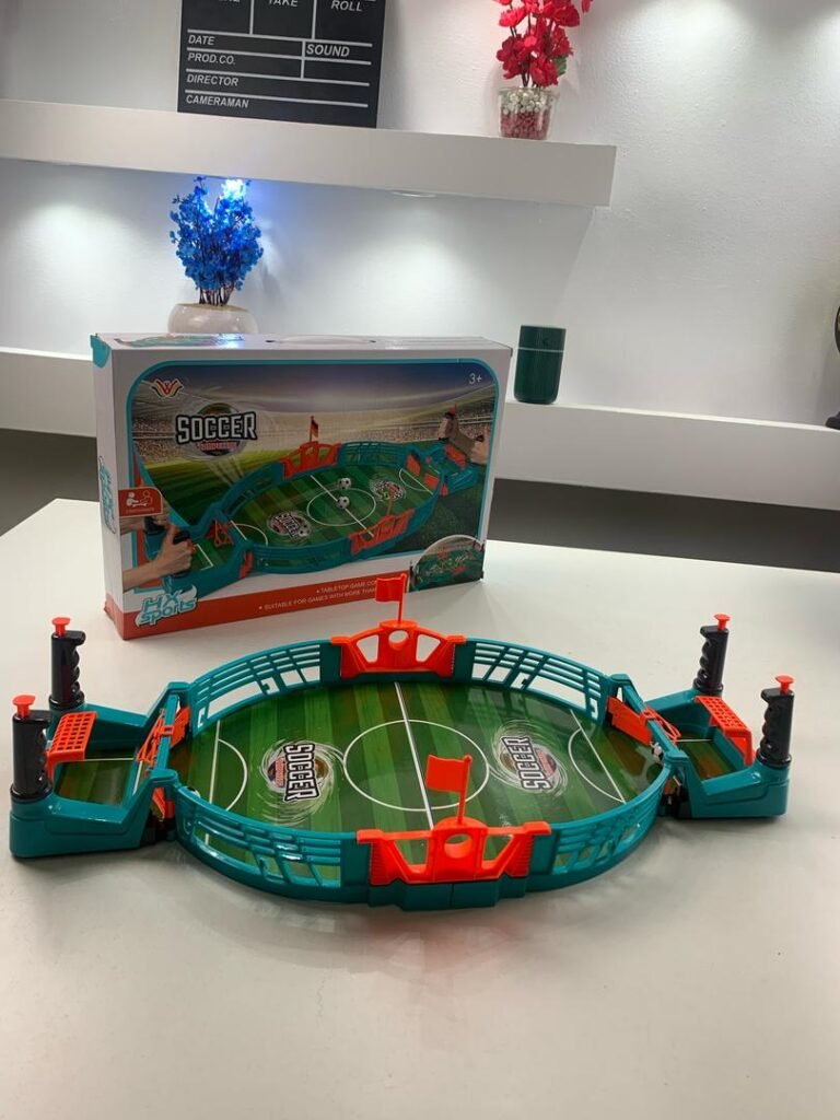 Baby-Foot de Bureau Interactif – Jeu de Football de Table Ludique & Éducatif