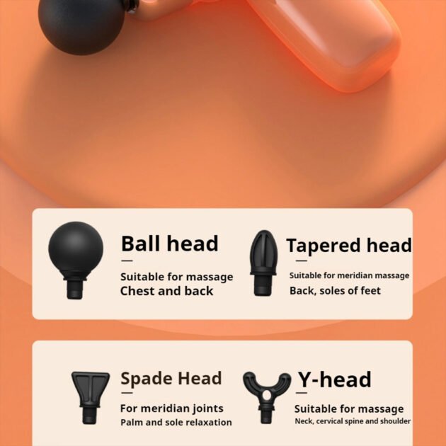 Pistolet de Massage Professionnel 5 Vitesses