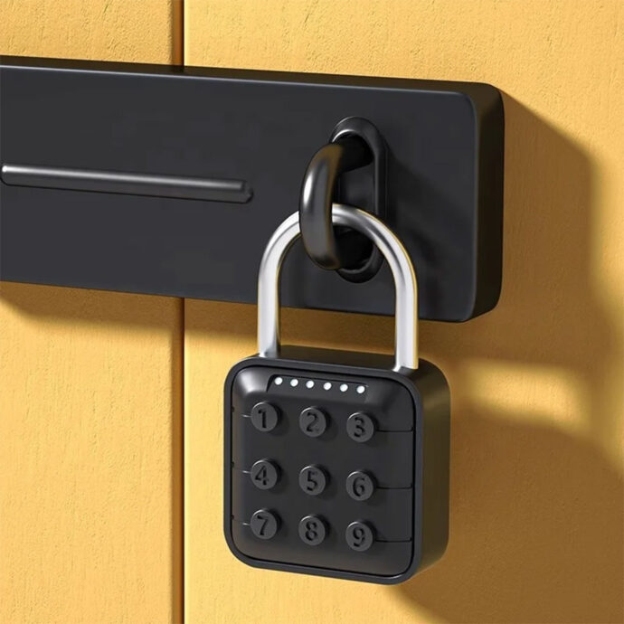 ⁦Cadenas à Code 9 Chiffres – Sécurité Sans Clé⁩ - الصورة ⁦4⁩