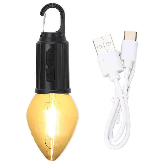 ⁦Lampes Rechargeables avec Crochet à Clip – 3 Modes d’Éclairage⁩ - الصورة ⁦2⁩