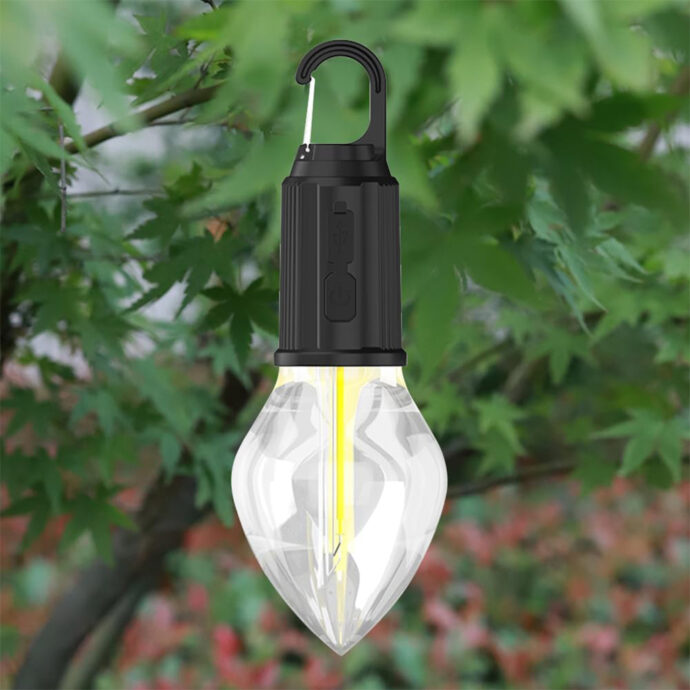 ⁦Lampes Rechargeables avec Crochet à Clip – 3 Modes d’Éclairage⁩ - الصورة ⁦4⁩