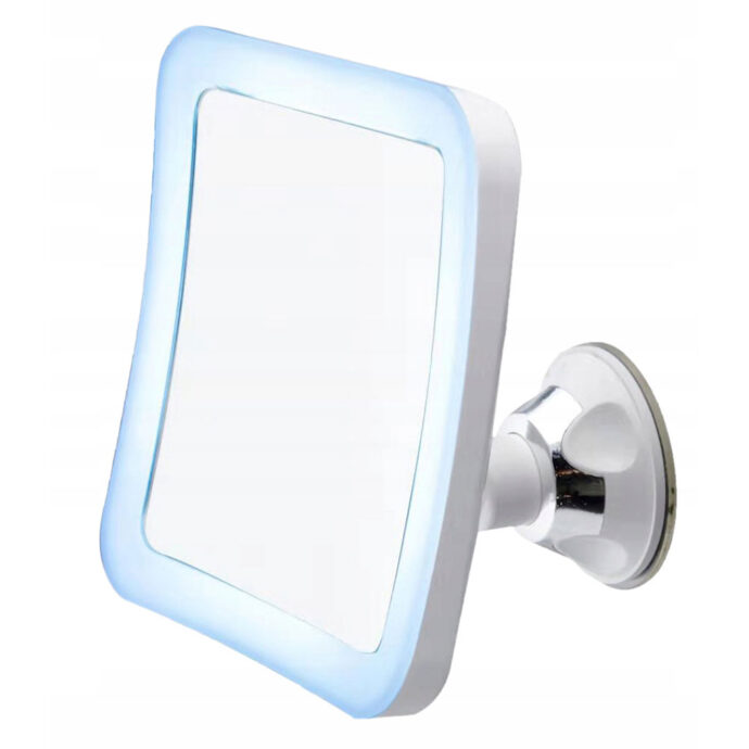 ⁦Miroir Rotatif LED Grossissant 5X ventouse 16 cm⁩ - الصورة ⁦5⁩
