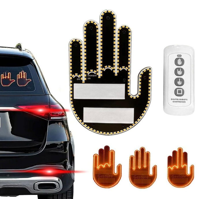 Lampe Gestuelle LED pour Voiture avec Télécommande