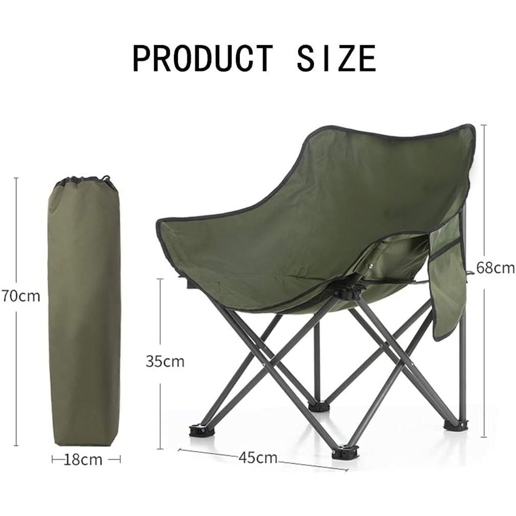 Chaise d’extérieur en tissu Oxford 600D imperméable