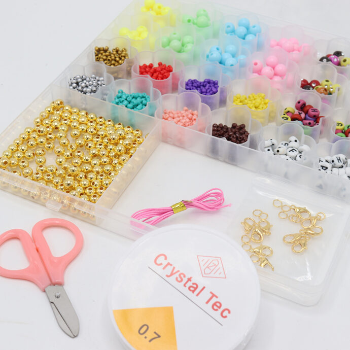 ⁦Kit de Création de Bracelets d'Amitié DIY V2 pour Filles⁩ - الصورة ⁦2⁩