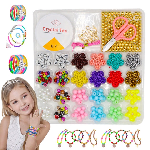 Kit de Création de Bracelets d'Amitié DIY V2 pour Filles