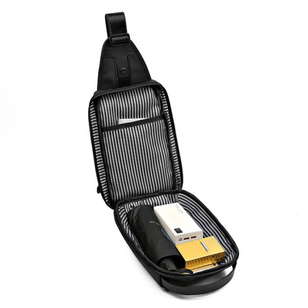 Sacoche Bandoulière Décontracté pour Hommes - Gris