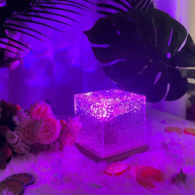 Veilleuse Dynamique à Effet d’Eau - Effet Ondulant Apaisant