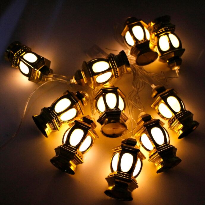 ⁦Guirlande Lumineuse  Éclairage Élégant avec 10 Ampoules⁩ - الصورة ⁦4⁩