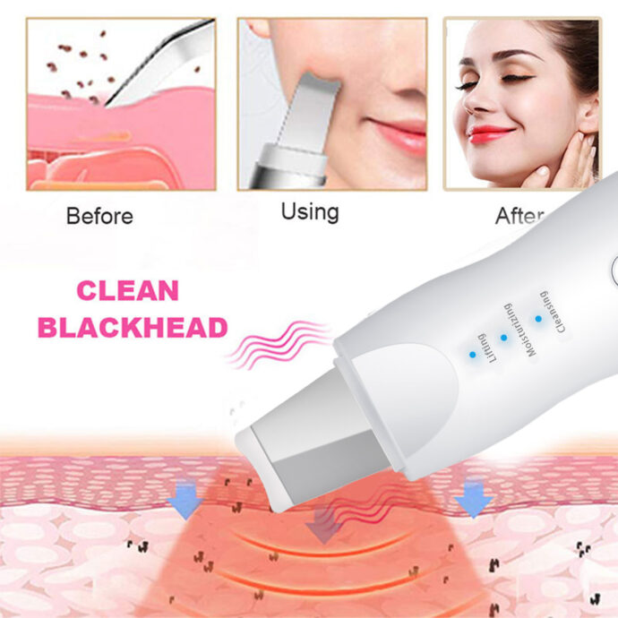 ⁦Pack Beauté 2-en-1 : Purificateur Ultrasonique & Rasoir 4-en-1⁩ - الصورة ⁦5⁩