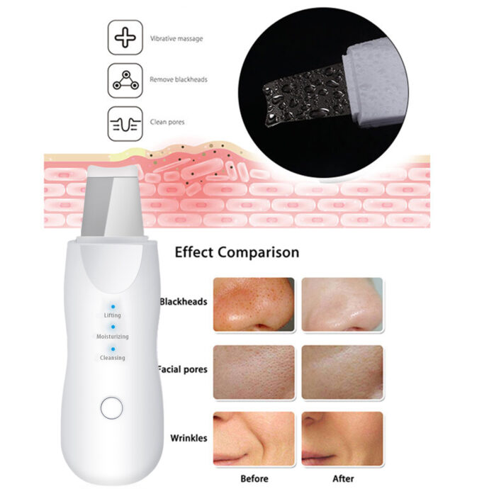 ⁦Pack Beauté - Purificateur Ultrasonique & Rasoir 4-en-1⁩ - الصورة ⁦7⁩