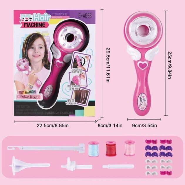 Machine à Tresser les Cheveux Électrique pour Enfants