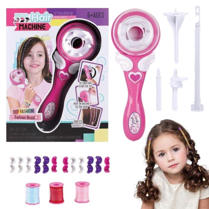 Machine à Tresser les Cheveux Électrique pour Enfants