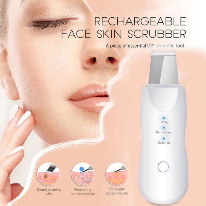 ⁦Pack Beauté 2-en-1 : Purificateur Ultrasonique & Rasoir 4-en-1⁩ - الصورة ⁦4⁩