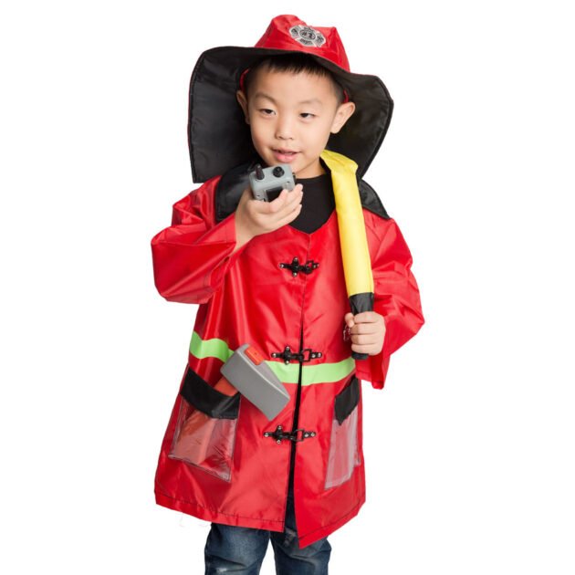 Kit de Costume Cosplay de Pompier pour Enfants