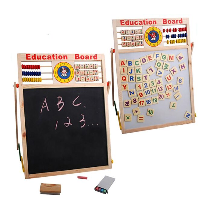⁦Tableau Éducatif Magnétique Double Face pour Enfants⁩ - الصورة ⁦4⁩
