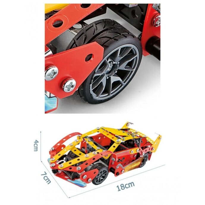 ⁦Kit de Construction Métallique Voiture de Sport HotWheel⁩ - الصورة ⁦4⁩