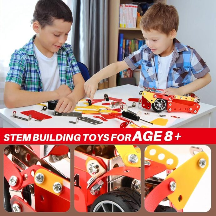 ⁦Kit de Construction Métallique Voiture de Sport HotWheel⁩ - الصورة ⁦3⁩
