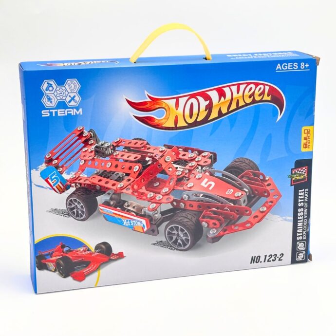 ⁦Kit de Construction Voiture de Course Métallique⁩ - الصورة ⁦8⁩