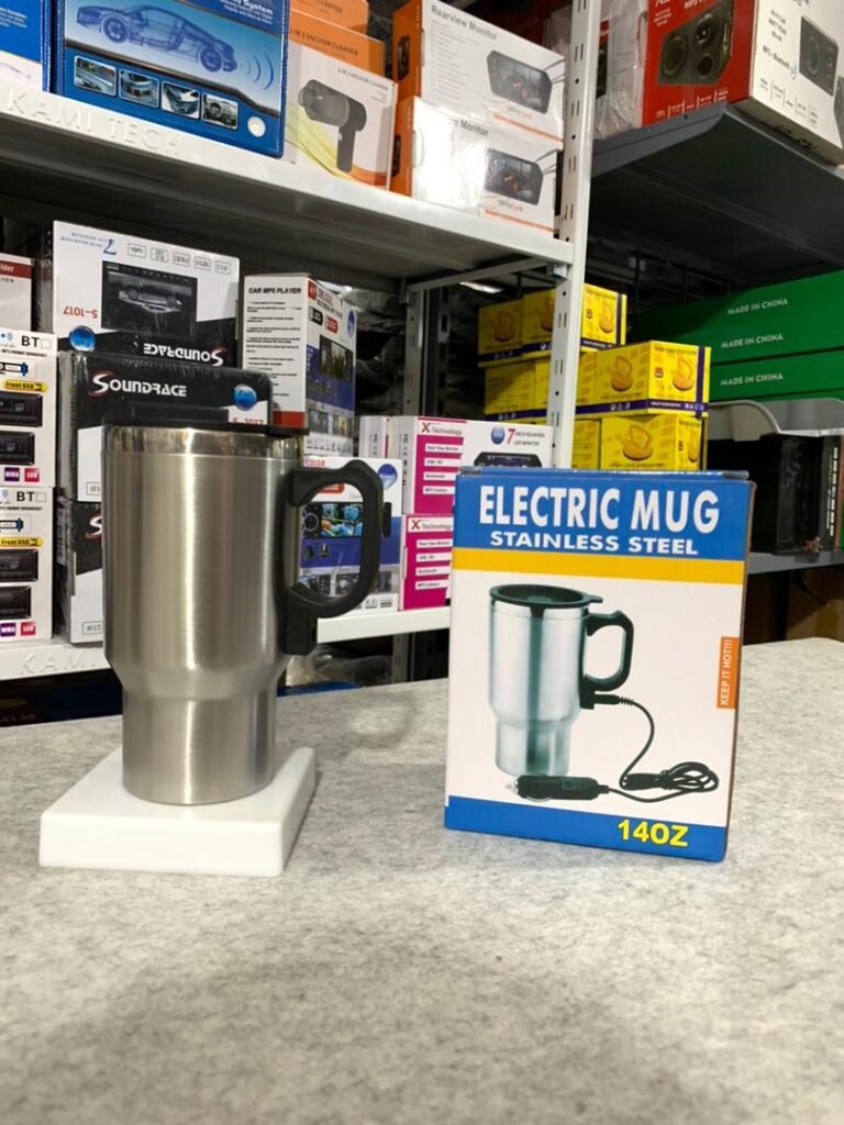 Thermos pour Voiture - 450ml, Prise Allume-Cigare