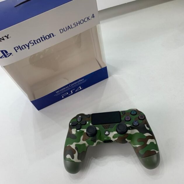 Manette PS4 Sans Fil - Précision, Confort et Design LED Vert