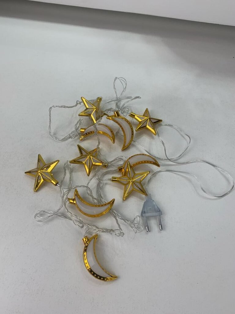 Guirlande Lumineuse Eid Lune & Étoile