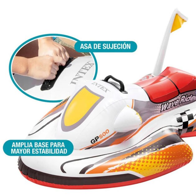 Scooter Aquatique à Chevaucher 117×77 cm – Scooter Gonflable pour Enfants