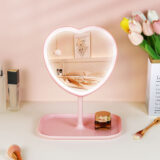 ⁦Miroir de Maquillage LED avec Rangement  Rechargeable⁩ - الصورة ⁦5⁩