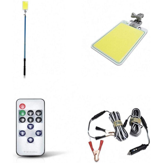 ⁦Lampe de Pêche LED 800W avec Accessoires⁩ - الصورة ⁦5⁩