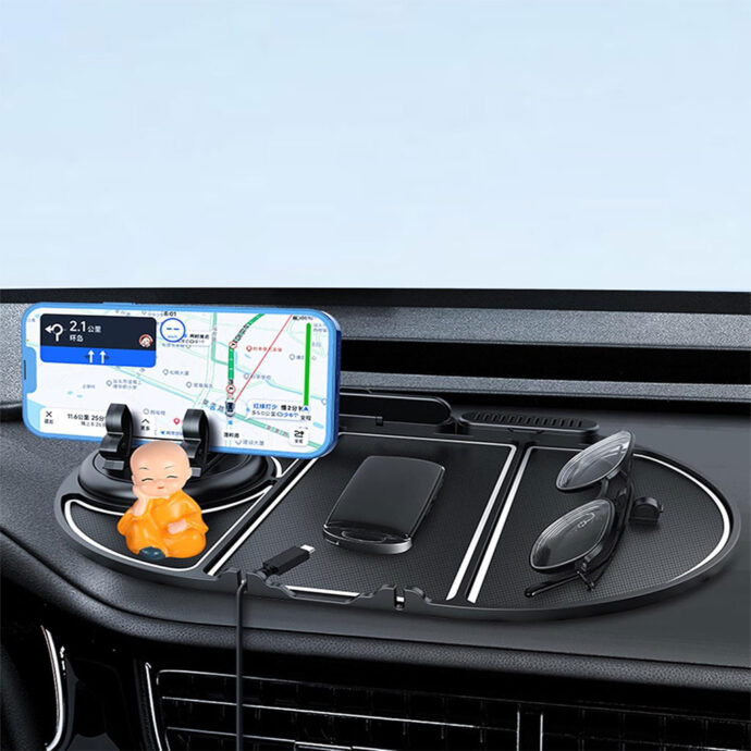 ⁦Tapis Antidérapant Voiture  6en1 Rotation à 360°⁩ - الصورة ⁦4⁩