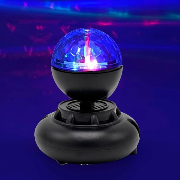 ⁦Projecteur LED avec Haut-Parleur Bluetooth⁩ - الصورة ⁦4⁩