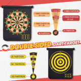⁦Jeu de Fléchettes Magnétique Double Face – 6 Fléchettes Sécurisées⁩ - الصورة ⁦3⁩