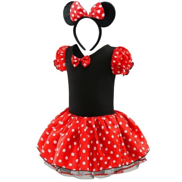 Costume Minnie Mouse pour Petites Filles