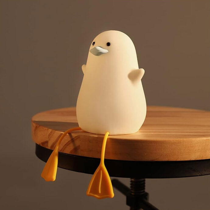 ⁦Mouette Silicone Lampe Veilleuse Rechargeable Pour Bébé ZH117⁩ - الصورة ⁦2⁩