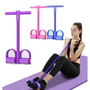 Bandes de Résistance avec Pédales pour Entraînement Complet