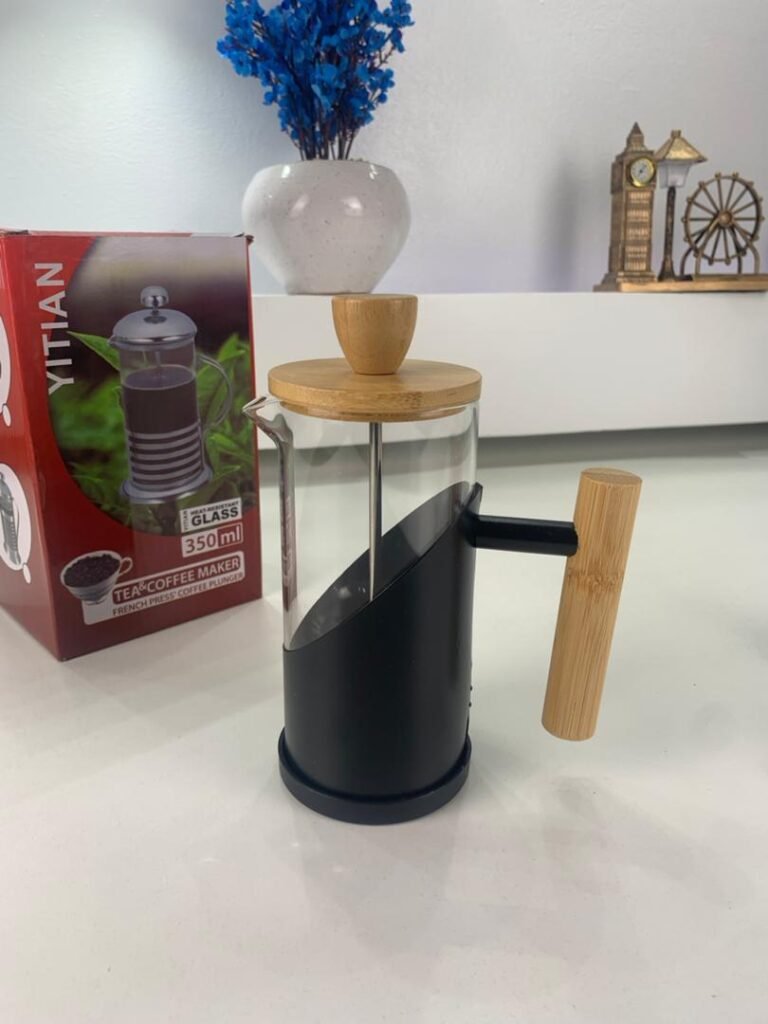 Cafetière à Piston en Verre Pyrex 350ml