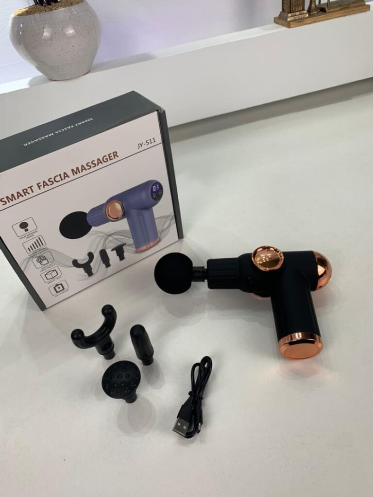 Pistolet de Massage Musculaire - Accessoires multiples