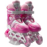 ⁦Patins à Roulettes Réglables avec Roues LED⁩ - الصورة ⁦4⁩