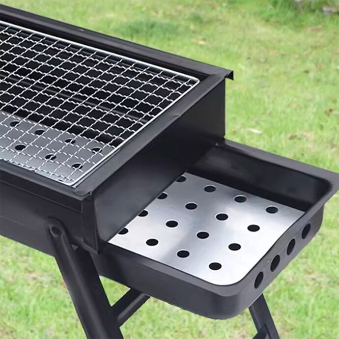 ⁦Barbecue Extérieur Pliable en Acier Inoxydable⁩ - الصورة ⁦4⁩