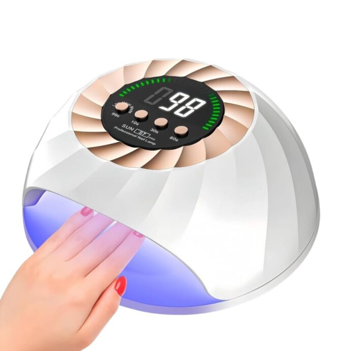 Lampe à Ongles UV LED 268W avec Capteur Automatique