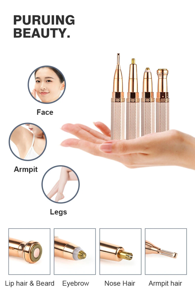 Pack Beauté - Purificateur Ultrasonique & Rasoir 4-en-1