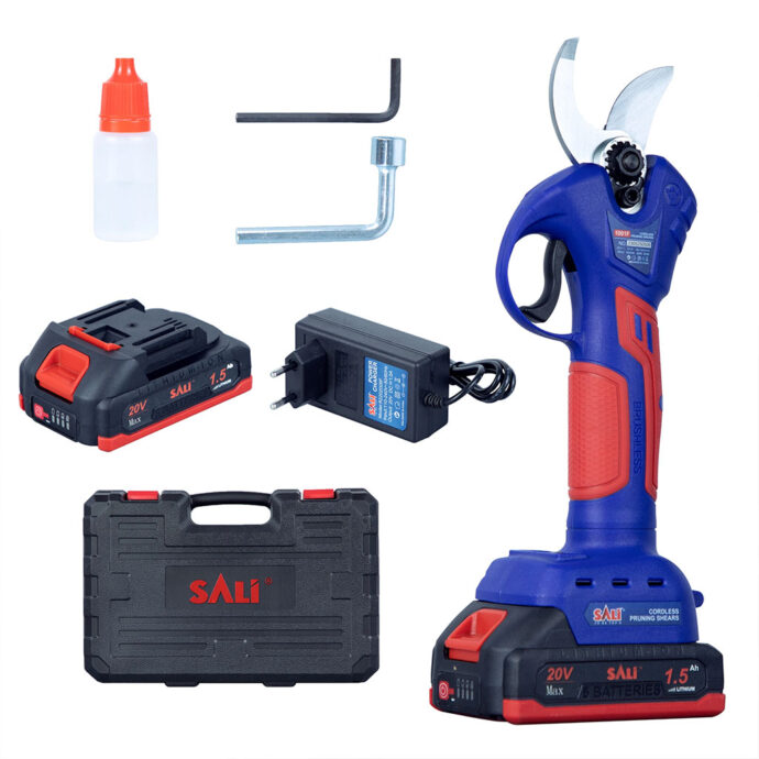 ⁦SALI Sécateur électrique 25 V avec 2 Batteries⁩ - الصورة ⁦3⁩