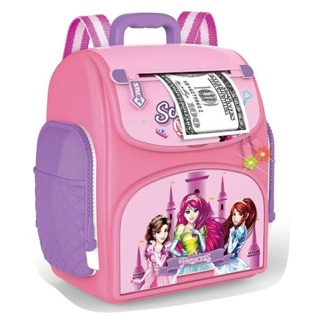 Tirelire d'économie d'argent en pièces de monnaie réelles