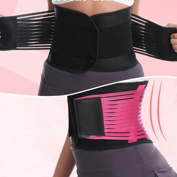 Corset Amincissant à Double Ceinture pour femme