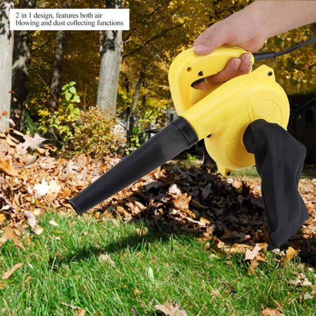 Aspirateur Souffleur pour Extérieur et Intérieur 600W